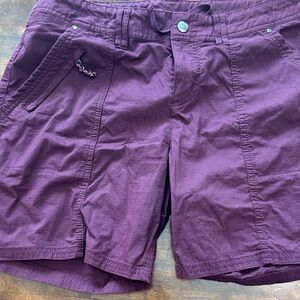 Title Nine Women's Deep Purple Outdoor Bermuda Shorts